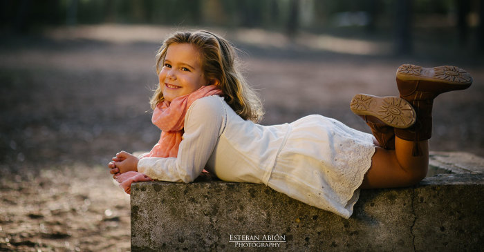 María, toda una modelo