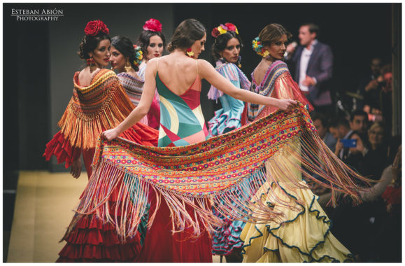 Pasarela de moda Flamenca de Jerez, primer día.